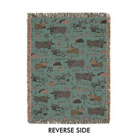 Blanket reverse side.