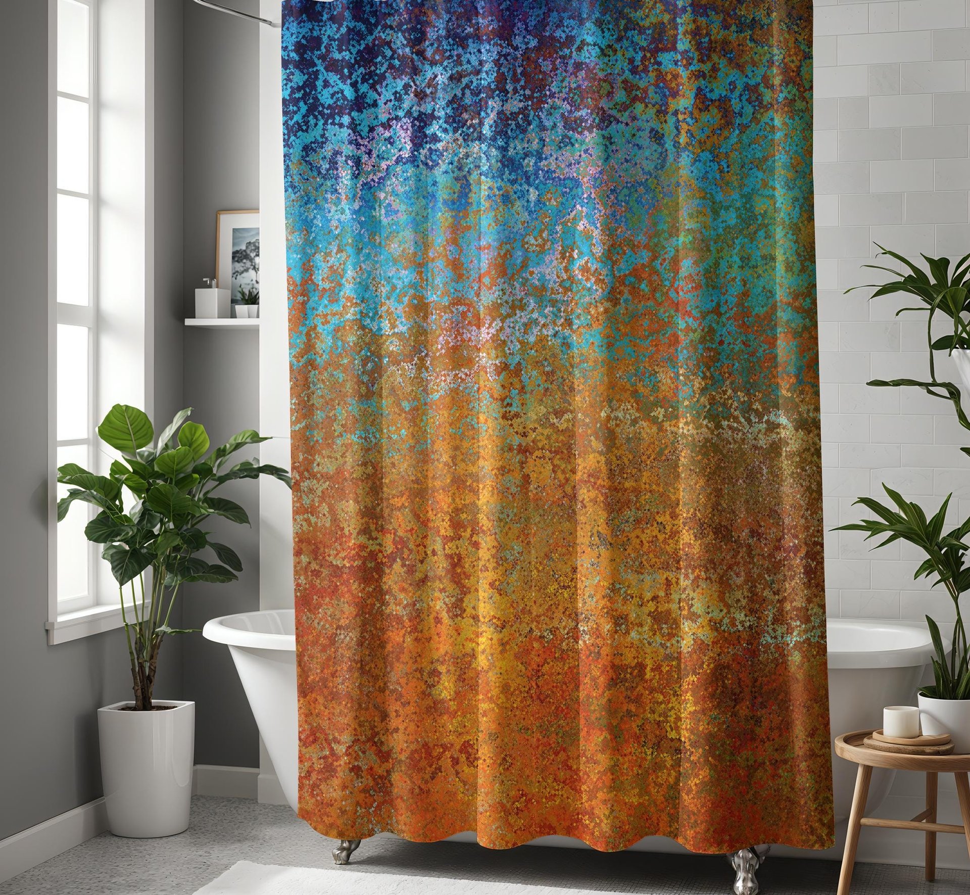 Southwestern Colors Shower Curtain