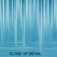 Ombré Waterfall Shower Curtain close up detail