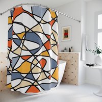 Doodle Art Statement Shower Curtain