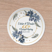 Personalized Wedding Anniversary Gift Plate