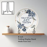 Personalized Gift Plate with Display Stand 