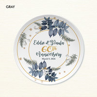 Personalized Wedding Anniversary Plate