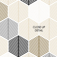 Honeycomb Pattern Rod Pocket Panels close up detail