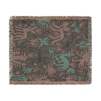 woven blanket reverse side