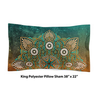 Mandala Comforter or Duvet Cover Bedding, Cotton or Poly