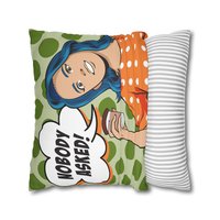 Funny Sarcastic Whimsical Cushion Cover