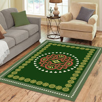 Modern Irish Celtic Knot Area Rug