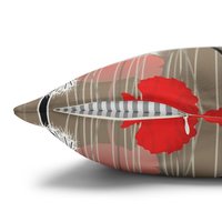 Red Poppy Pillowcase, Indoor