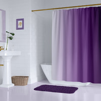 Purple Ombré Shower Curtain