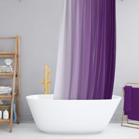 Purple Ombré Shower Curtain