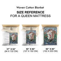 Shananic Medicine Woman Blanket sizes