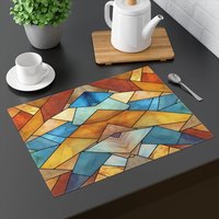 Southwestern Stained Glass Eagle Placemats