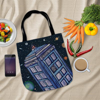 Tardis Woven shopping Bag