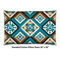 Southwestern Diamond Pattern Bedding, Cotton or Poly