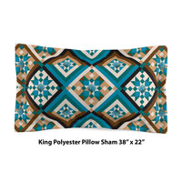 Southwestern Diamond Pattern Bedding, Cotton or Poly
