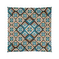Southwestern Diamond Pattern queen comforter