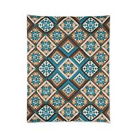 Southwestern Diamond Pattern twin comforter