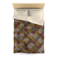 African Wax Print Duvet cover, twin, poly