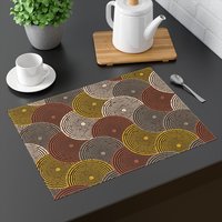 African Wax Print Placemat