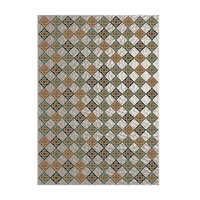 Textured Tiles Rug, Celtic Knot Design