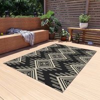 Tribal Pattern Area Rug — Indoor or Outdoor
