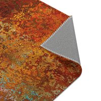 Abstract Ombré Rug back