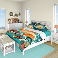 Nautical Folk Art bedding set