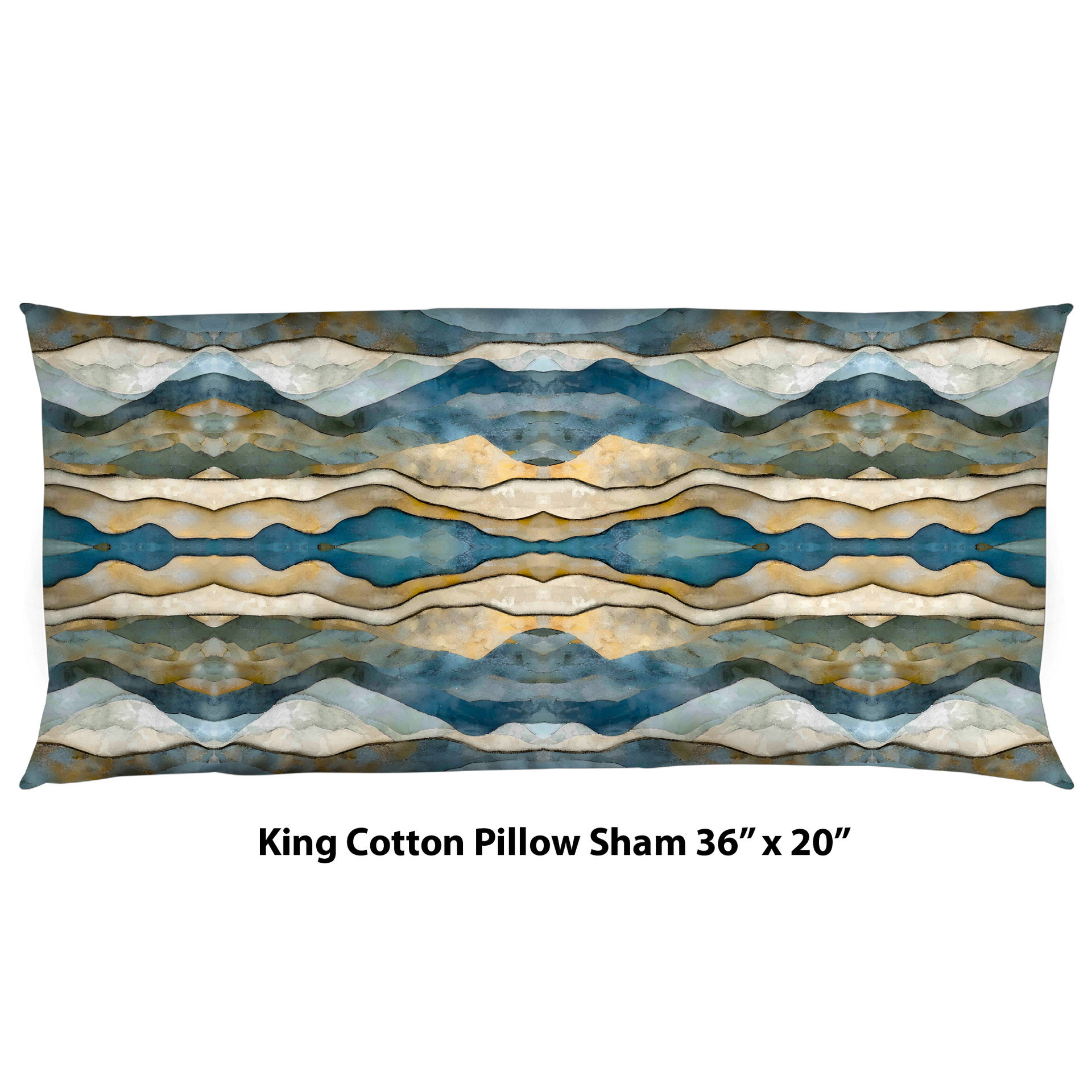 Scandinavian Winter Striped Bedding, Cotton or Poly