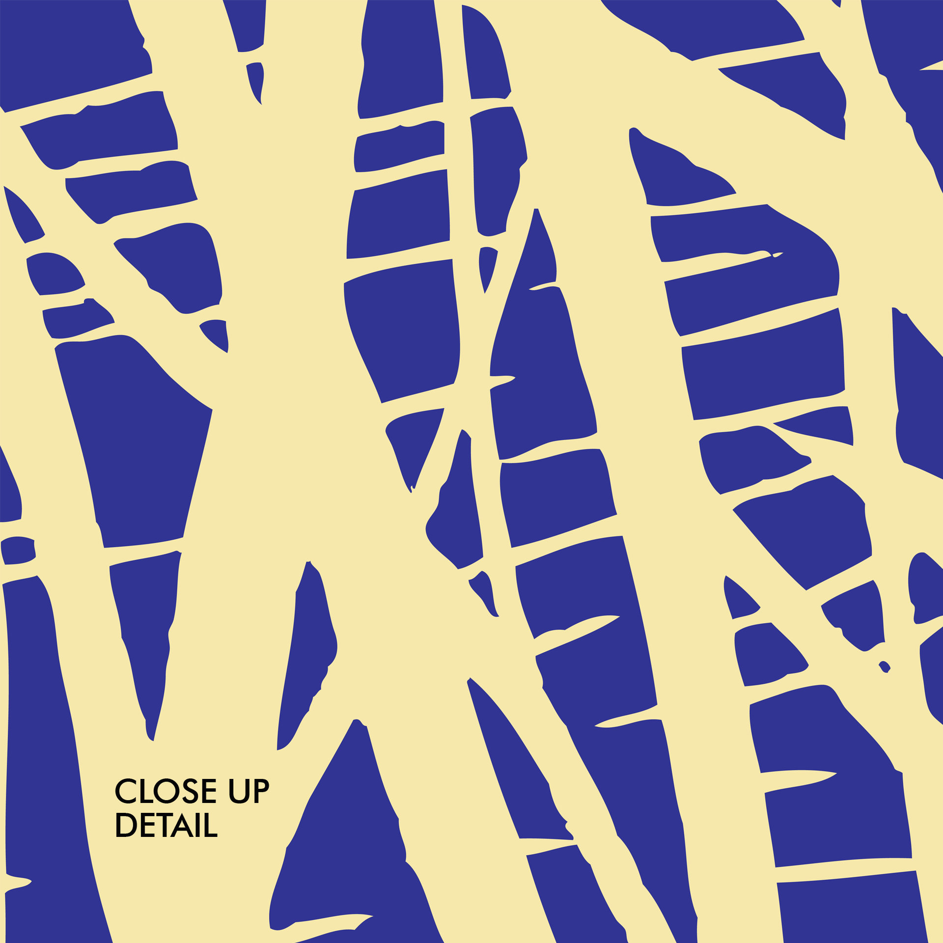 Blue & Yellow Abstract Window Curtains, Rod Pocket Panels