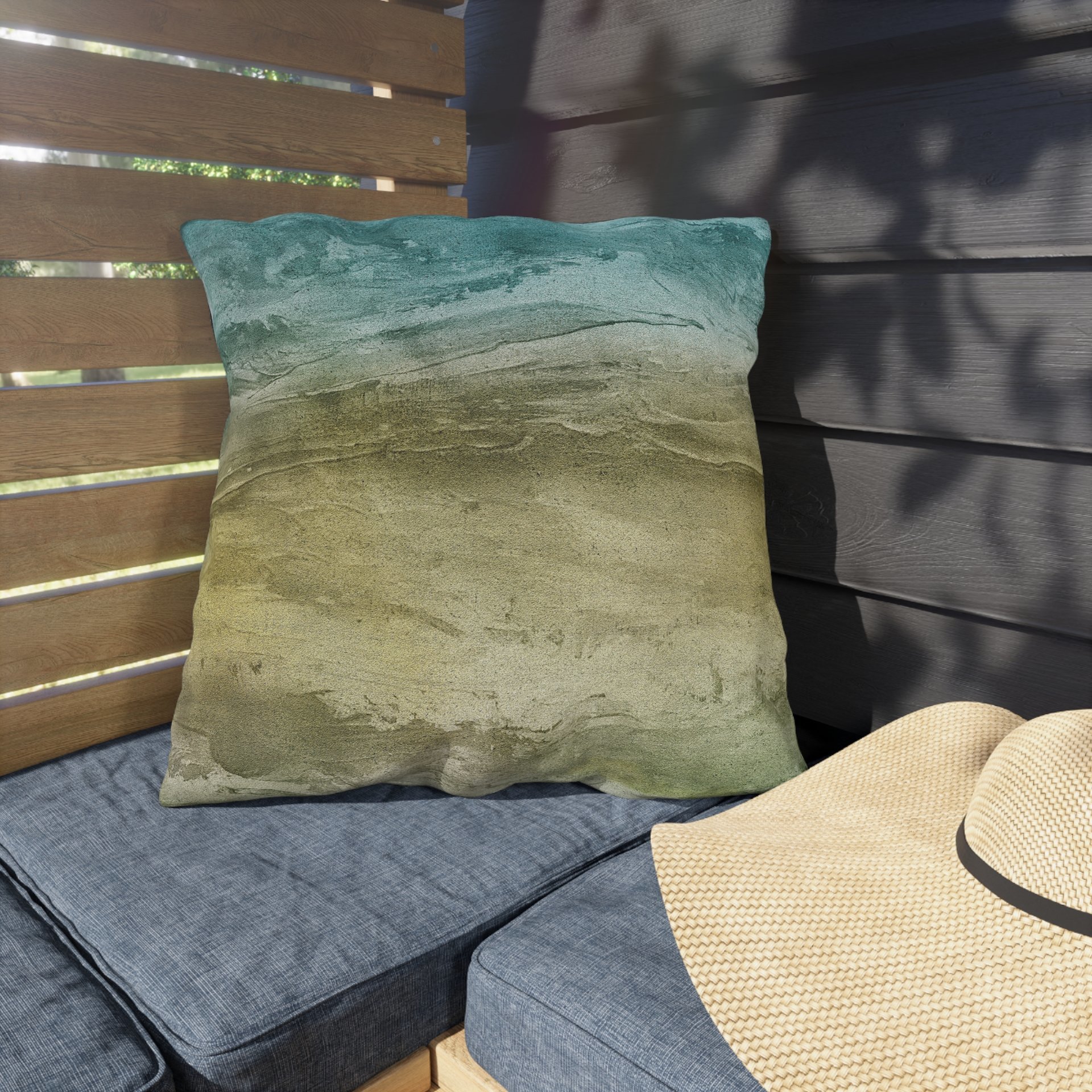 Sandy Beach Outdoor Pillow