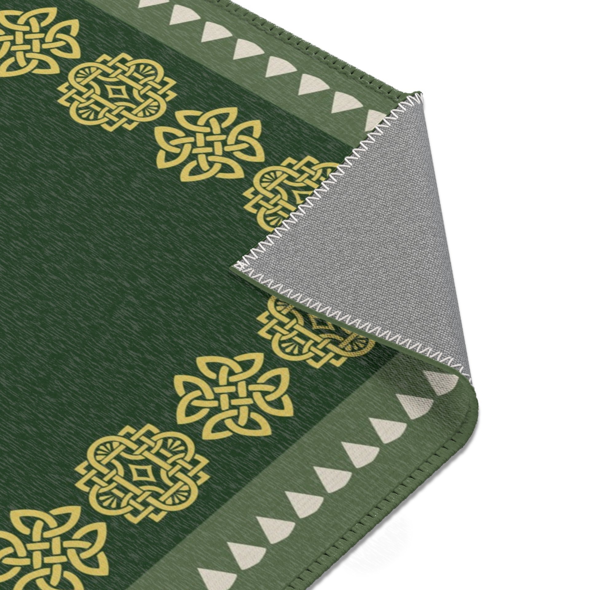 Modern Irish Celtic Knot Area Rug
