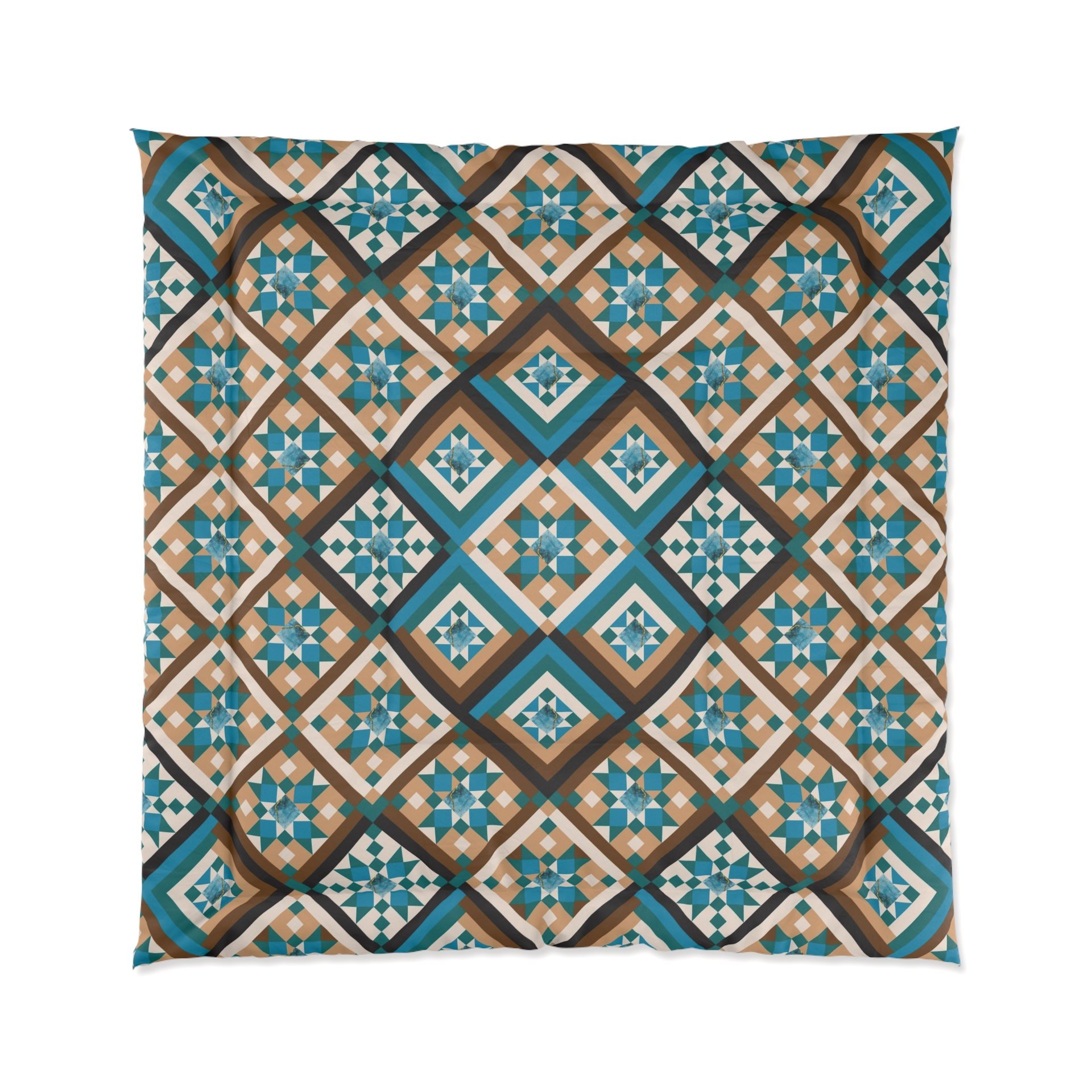 Southwestern Diamond Pattern queen comforter