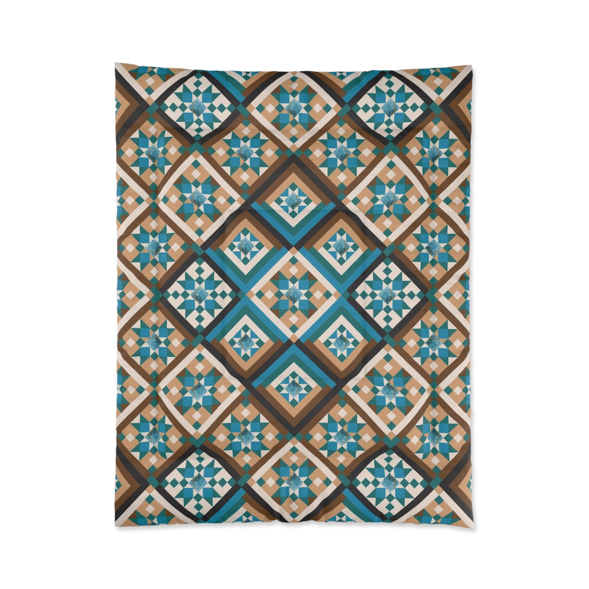 Southwestern Diamond Pattern twin comforter
