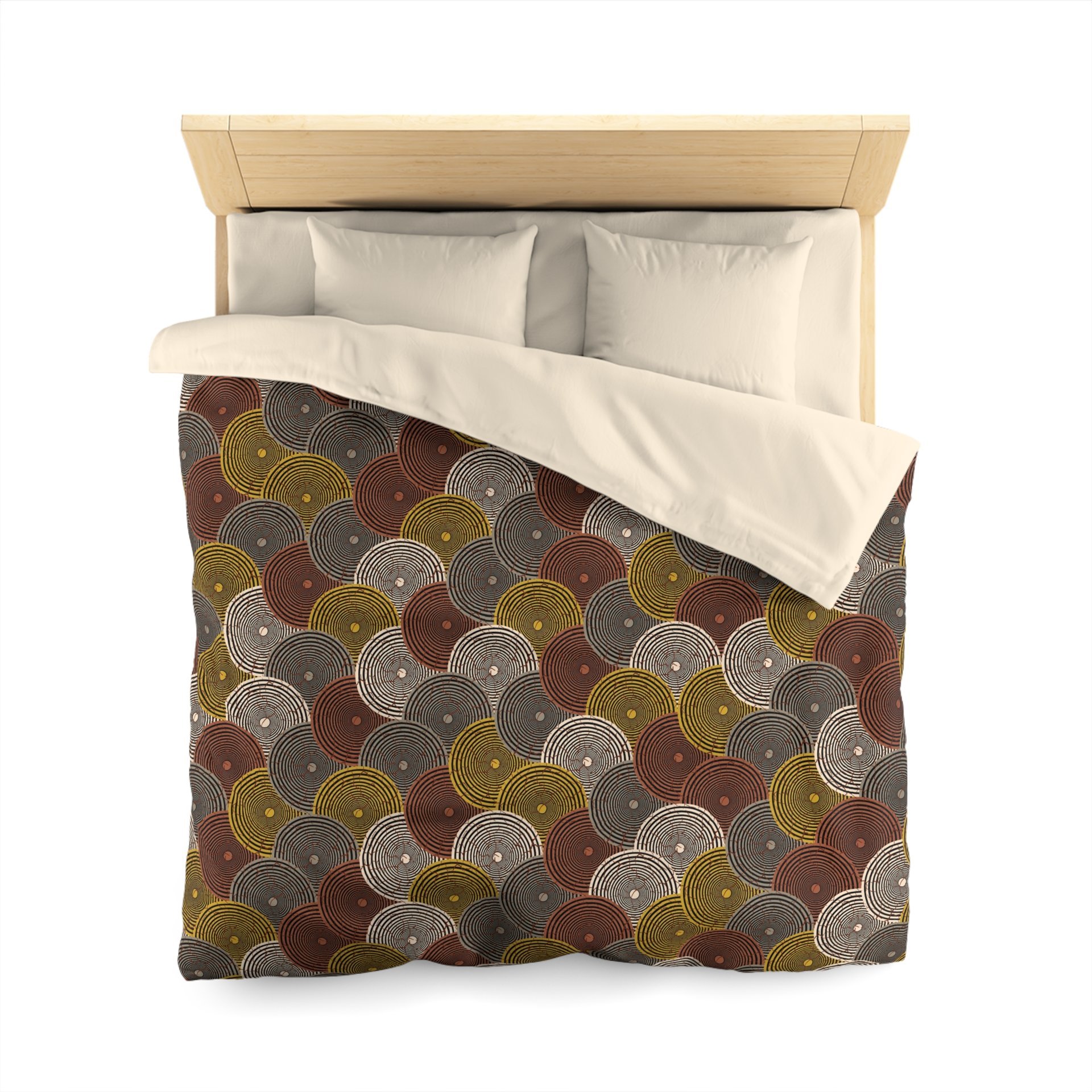 African Wax Print Duvet cover, queen, poly