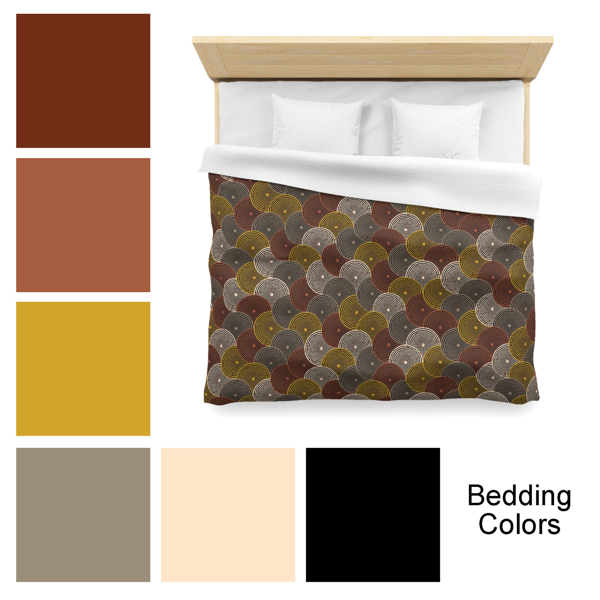 African Wax Print king Duvet cover colors