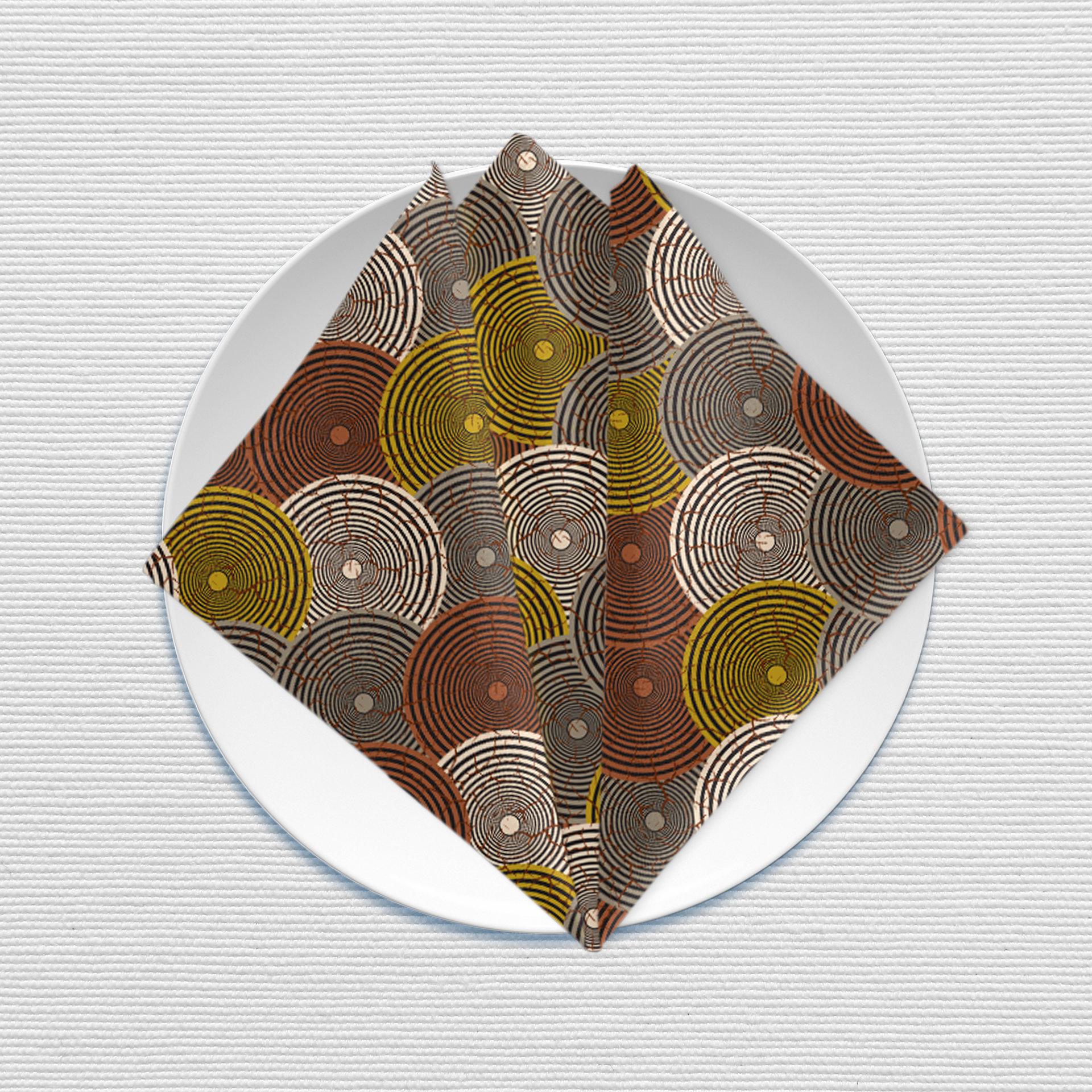 African Wax Print Napkin