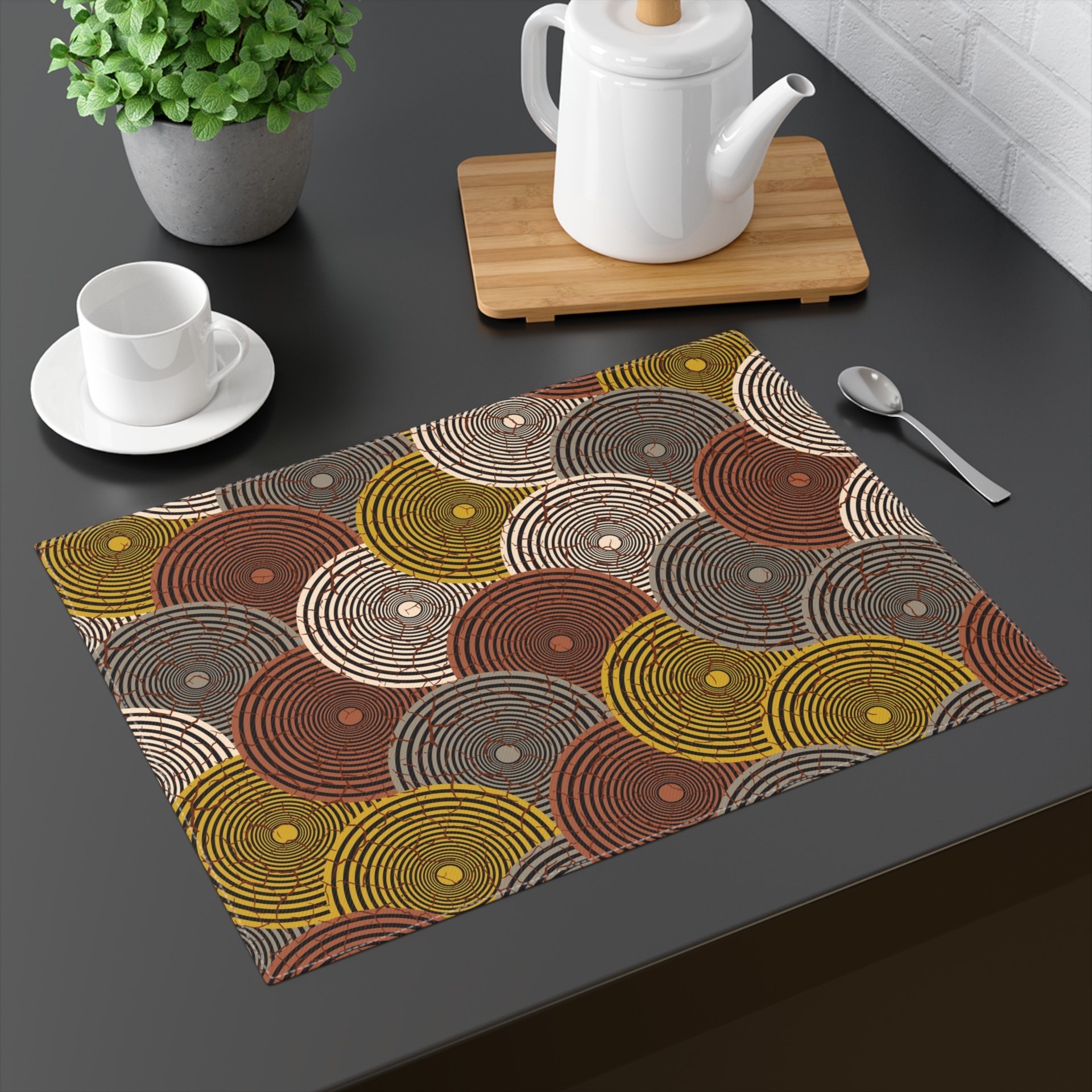 African Wax Print Placemat