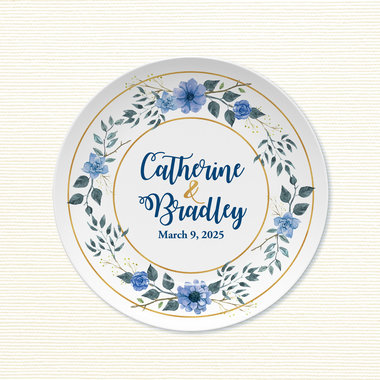 Personalized Wedding Anniversary Gift Plate