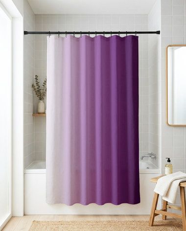 Purple Ombré Shower Curtain